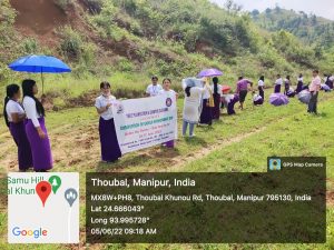 Waikhom Mani Girls’ College Observes World Environment Day